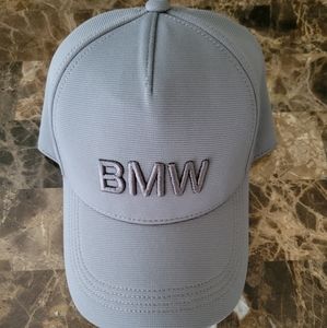 Men BMW Adjustable Baseball Cap Gray